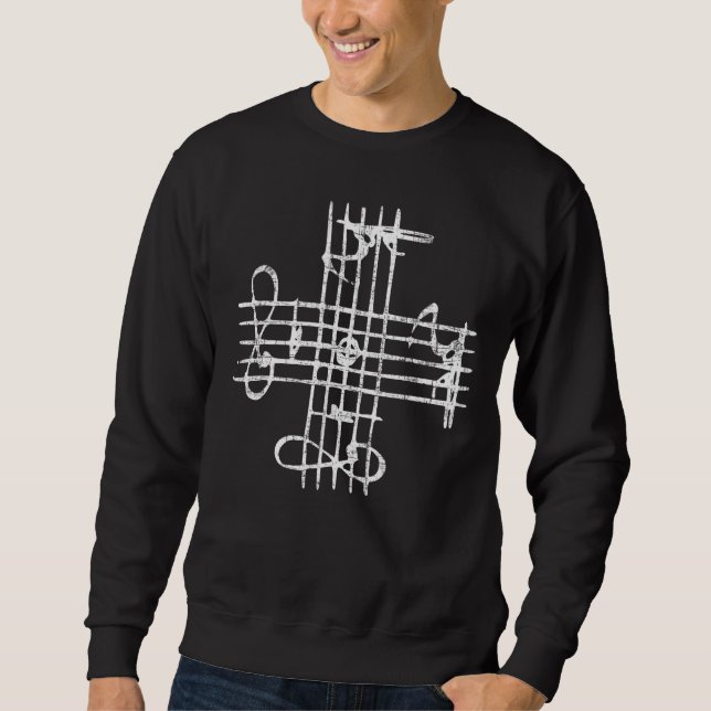 Johann Sebastian Bach Classical Music Composer Tea Sweatshirt (Front)