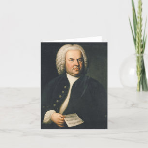 Johann Sebastian Bach – Composer Holiday Card