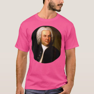 Johann Sebastian Bach Composer Portrait T-Shirt
