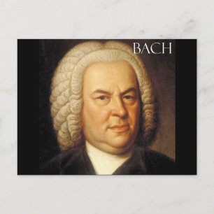 Johann Sebastian Bach Items Postcard