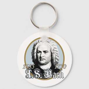 Johann Sebastian Bach Key Ring
