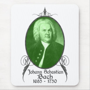 Johann Sebastian Bach Mouse Pad