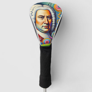 Johann Sebastian Bach Portrait  Golf Head Cover