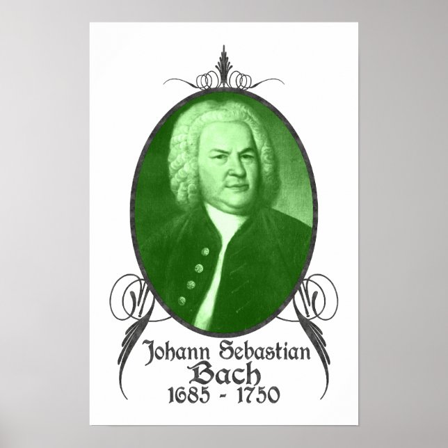 Johann Sebastian Bach Poster (Front)