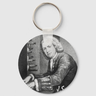 Johann Sebastian Bach Stuff Key Ring