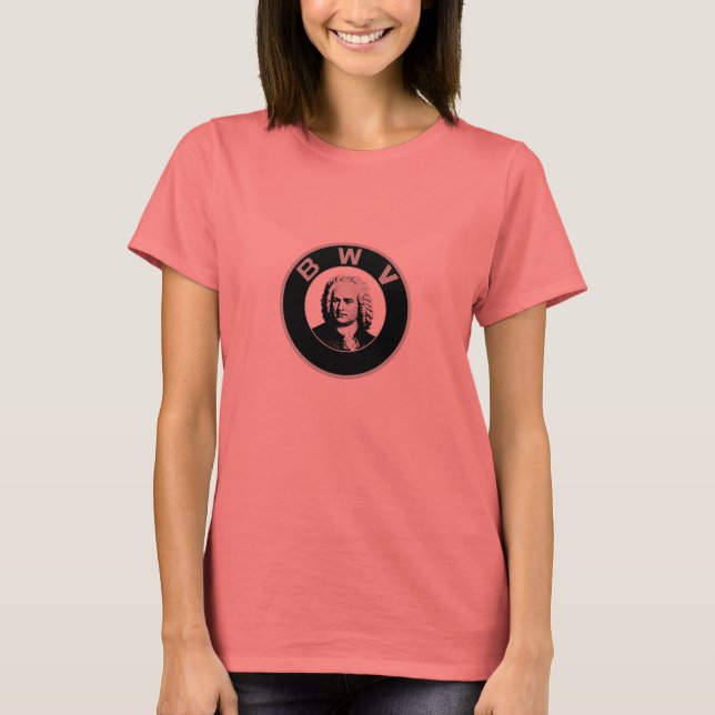 Johann Sebastian Bach T-Shirt (Front)