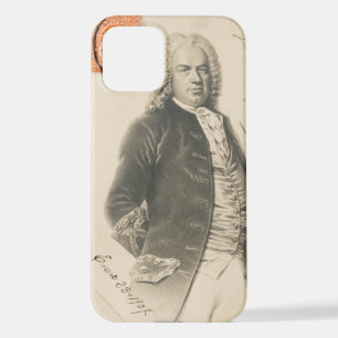 Johann Sebastian Bach - Vintager iPhone X Fall iPh 12 Case