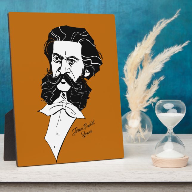 Johann Strauss Jr. Plaque (Side)