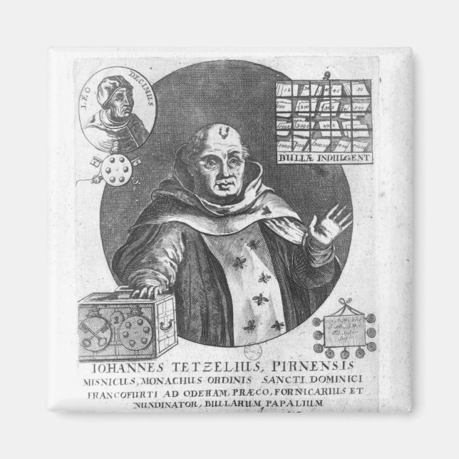 Johann Tetzel Magnet (Front)