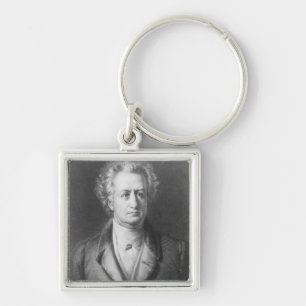 Johann Wolfgang Goethe Key Ring