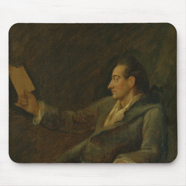 Johann Wolfgang von Goethe, 1775 Mouse Pad (Front)