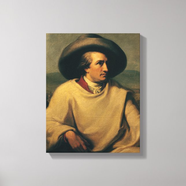 Johann Wolfgang von Goethe Canvas Print (Front)