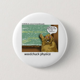 johann_woodchuck 6 cm round badge