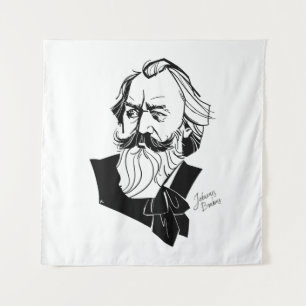 Johannes Brahms Tapestry