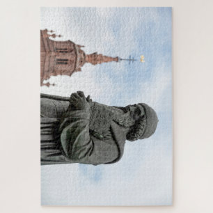 Johannes Gutenberg statue Jigsaw Puzzle