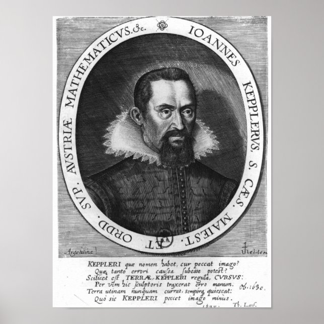 Johannes Kepler  1590 Poster (Front)