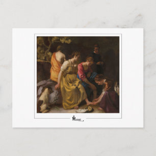 Johannes Vermeer #16 - Fine Art Postcard
