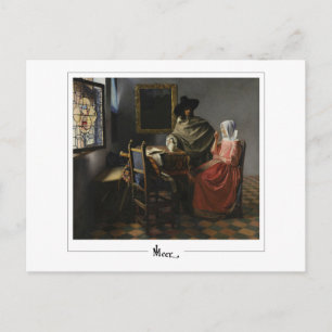Johannes Vermeer #1 - Fine Art Postcard