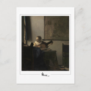 Johannes Vermeer #27 - Fine Art Postcard