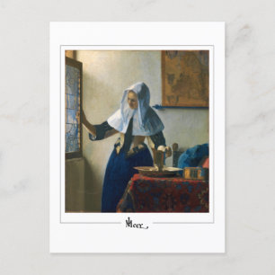 Johannes Vermeer #28 - Fine Art Postcard