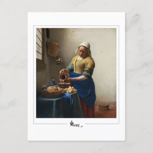 Johannes Vermeer #2 - Fine Art Postcard