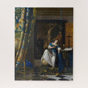 Johannes Vermeer - Allegory of Faith Jigsaw Puzzle