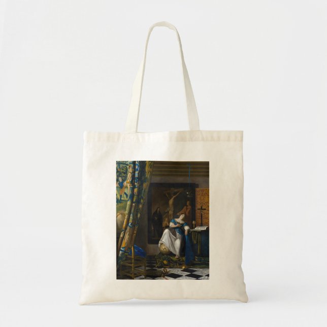 Johannes Vermeer - Allegory of Faith Tote Bag (Front)