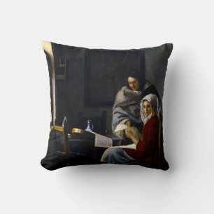 Johannes Vermeer - Girl Interrupted at Her Music Cushion