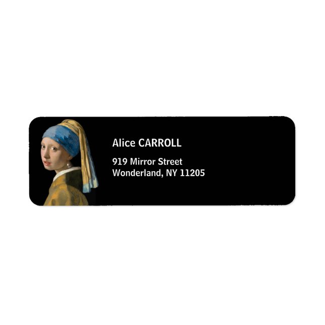 Johannes Vermeer - Girl with a Pearl Earring (Front)