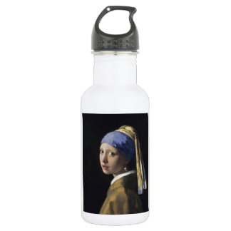 Johannes Vermeer - Girl with a Pearl Earring 532 Ml Water Bottle