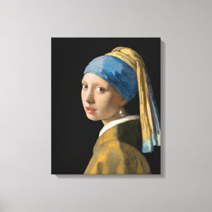 Johannes Vermeer - Girl with a Pearl Earring Canvas Print
