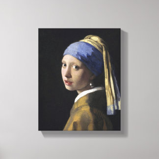 Johannes Vermeer - Girl with a Pearl Earring Canvas Print