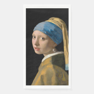 Johannes Vermeer - Girl with a Pearl Earring Napkin