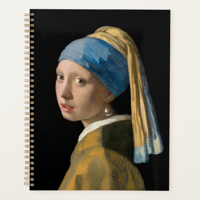 Johannes Vermeer - Girl with a Pearl Earring Planner (Front)