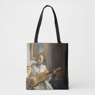 Johannes Vermeer - Guitar Player Tote Bag
