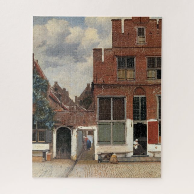 Johannes Vermeer - Little Street Jigsaw Puzzle (Vertical)