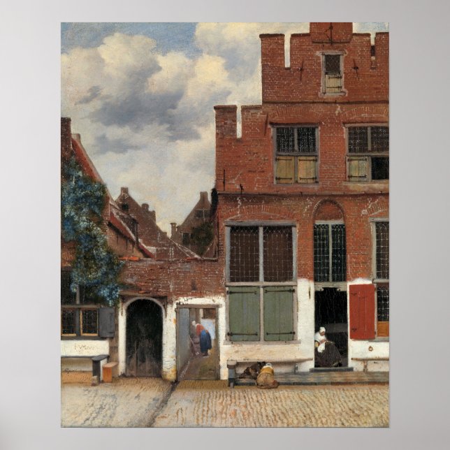 Johannes Vermeer - Little Street Poster (Front)