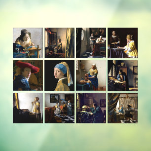 Johannes Vermeer - Masterpieces Grid