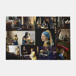Johannes Vermeer - Masterpieces Patchwork Doormat