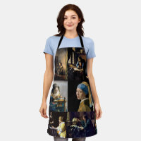 Johannes Vermeer - Masterpieces Patchwork Poster