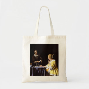 Johannes Vermeer - Mistress and Maid Tote Bag