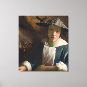 Johannes Vermeer painting Canvas Print