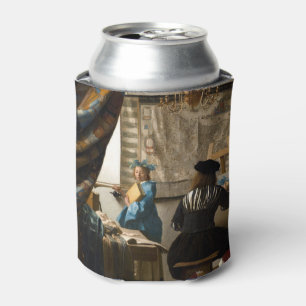 Johannes Vermeer - The Allegory of Painting Can Cooler