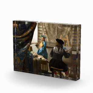 Johannes Vermeer - The Allegory of Painting Photo Block