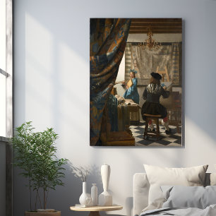 Johannes Vermeer, The Art Of Painting Poster
