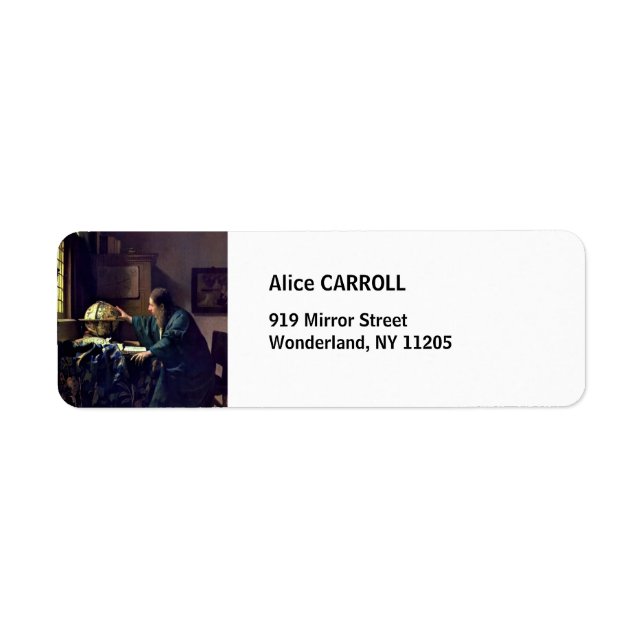 Johannes Vermeer - The Astronomer (Front)