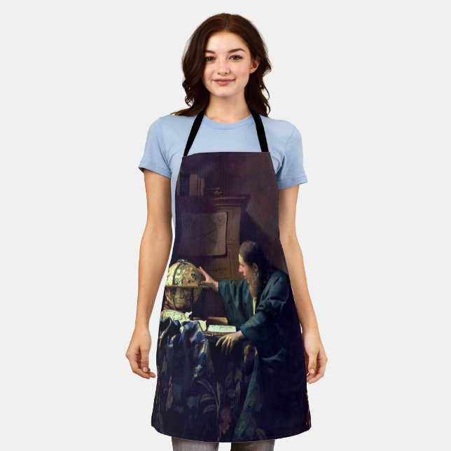 Johannes Vermeer - The Astronomer Apron (Worn)