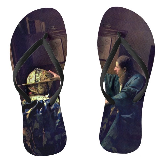 Johannes Vermeer - The Astronomer Jandals (Footbed)