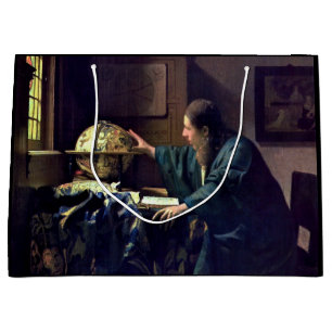 Johannes Vermeer - The Astronomer Large Gift Bag
