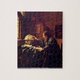 Johannes Vermeer - The astronomer puzzle